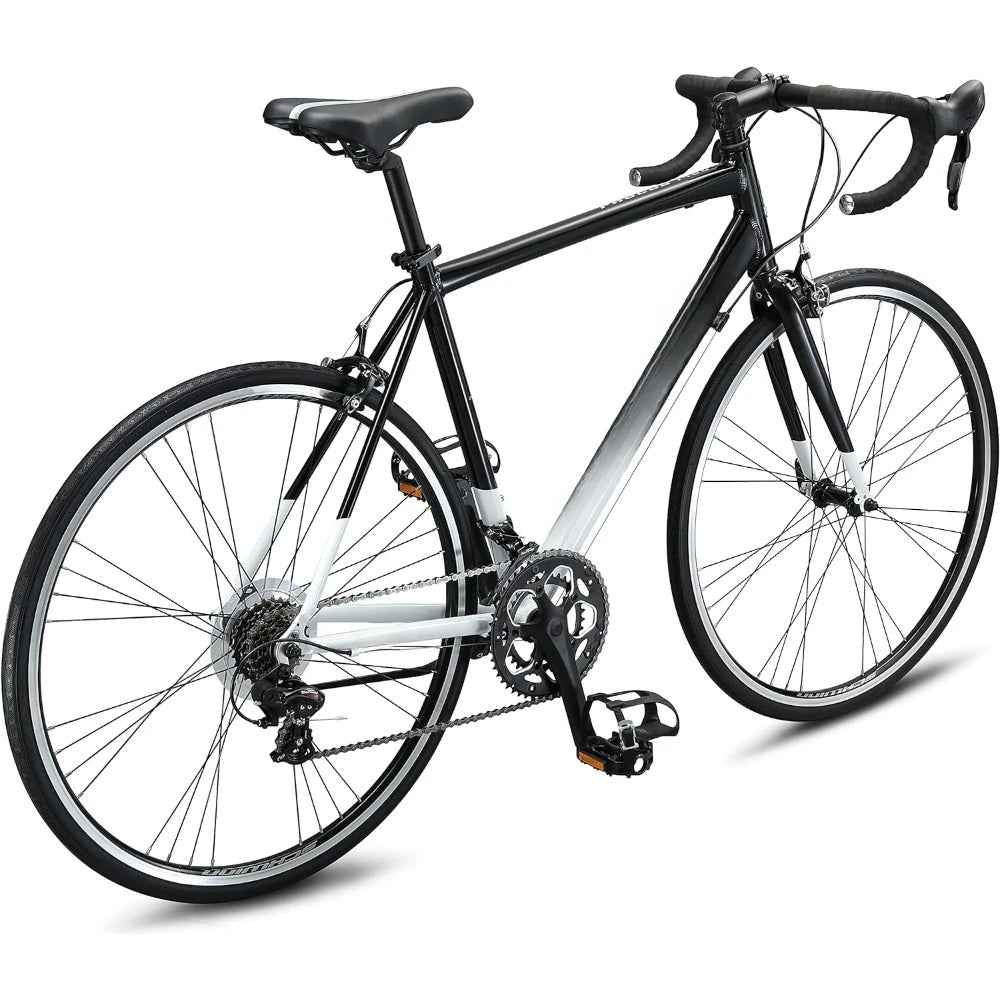 Adult Road Bike, Aluminum Frame, Flat and Drop Bar Options, Multiple Speed Drivetrain