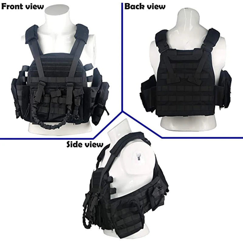 LQARMY 1000D Nylon Plate Carrier Tactical Vest