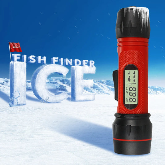 Ice Fishing Echo Sounder Fish Finder Waterproof Depth Digital Handheld Transducer Sensor Sonar Fishfinder