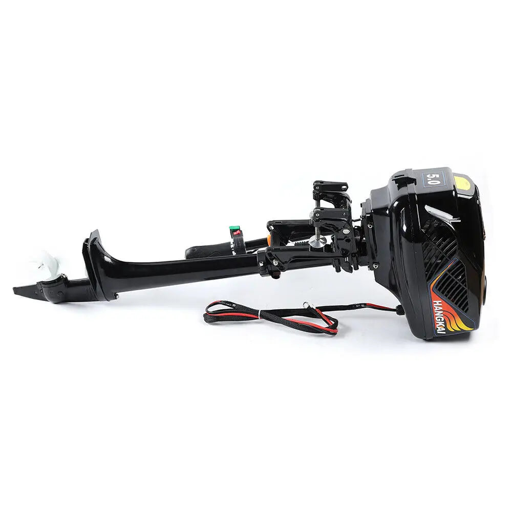 HANGKAI Outboard Motor Boat Engine long shaft 48V 1200W Electric Fishing Boat Engine 3000 rpm