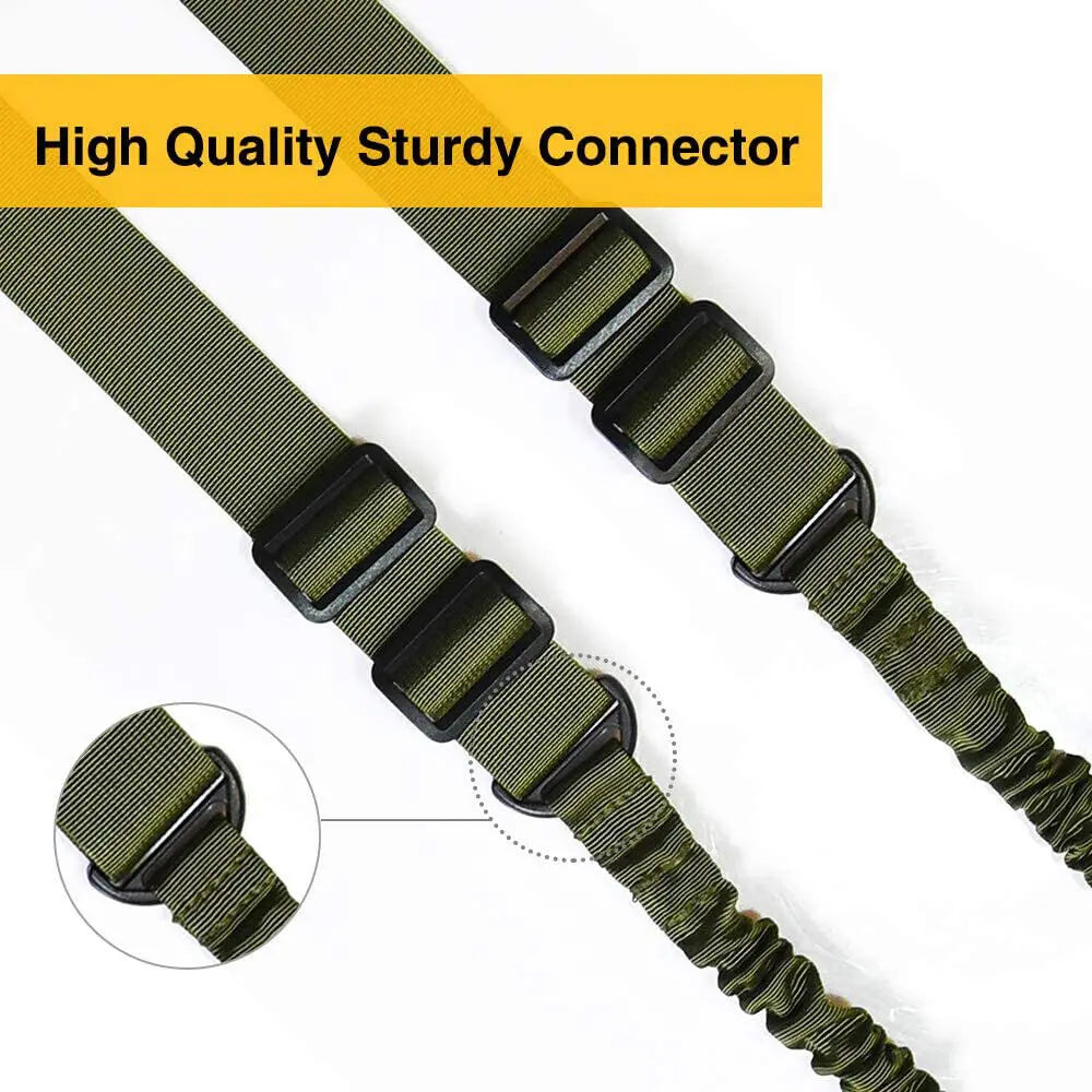 2 Point Adjustable Quick Release Rifle Strap & 2Pcs M-LOK QD Sling