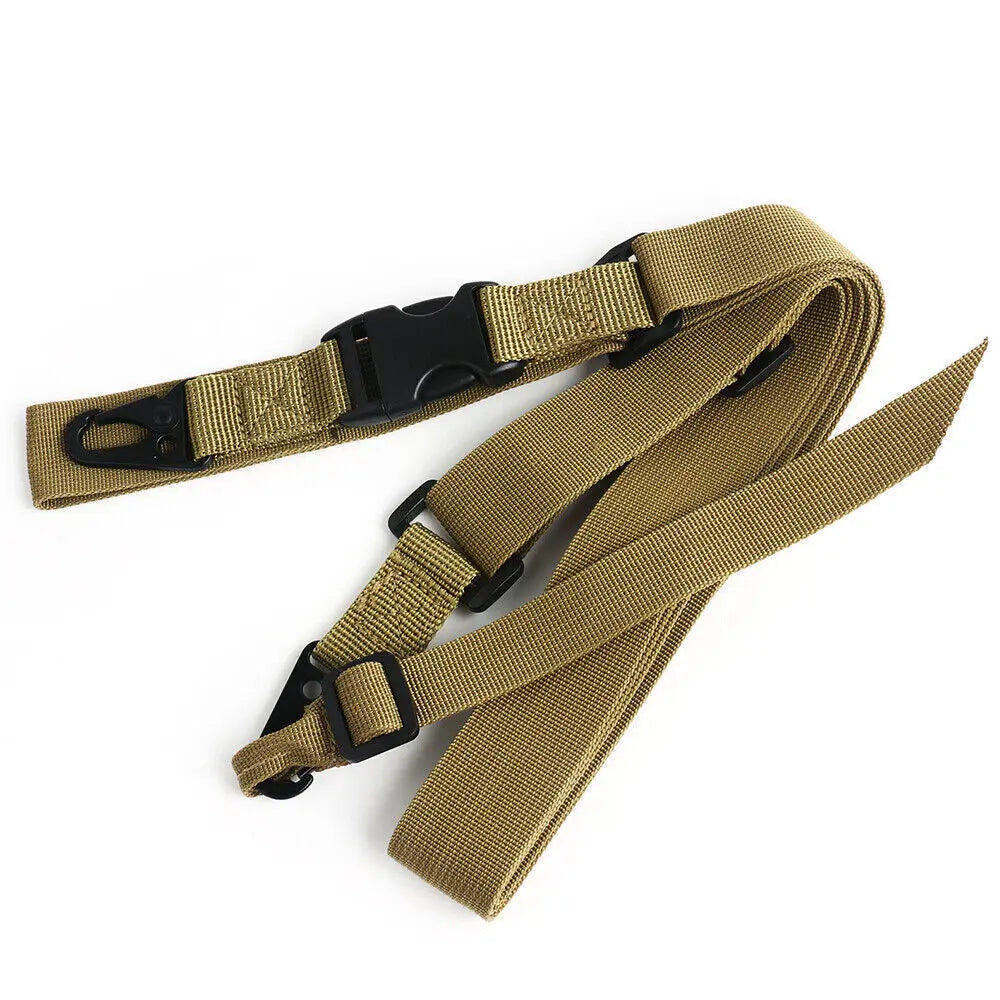 Tactical Guns Sling 3 Point Bungee Airsoft Rifles Strapping Belt