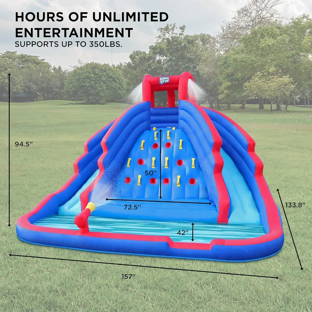 Ultra Climber Inflatable Water Slide Park