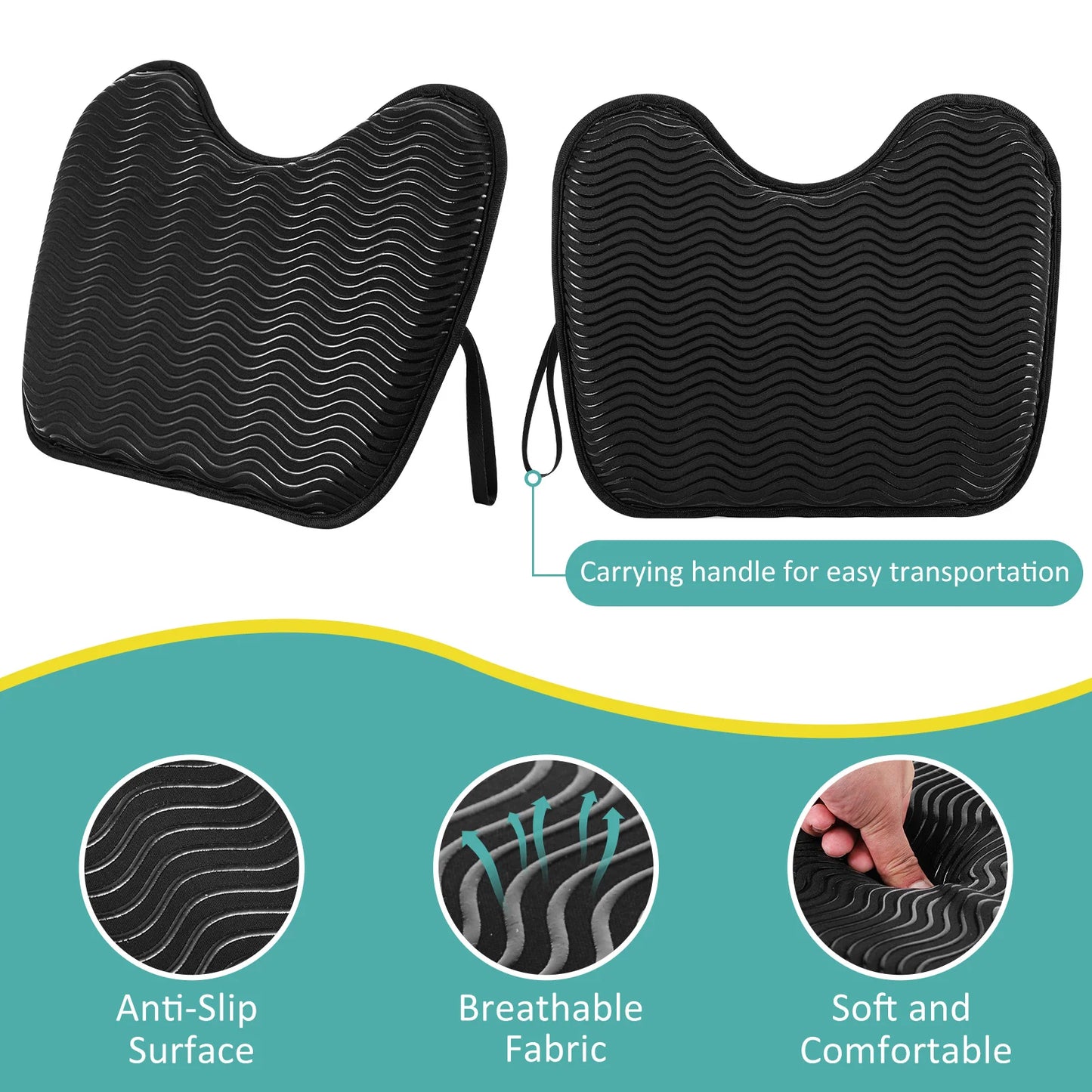 2 Pack Kayak Seat Cushion Anti Slip