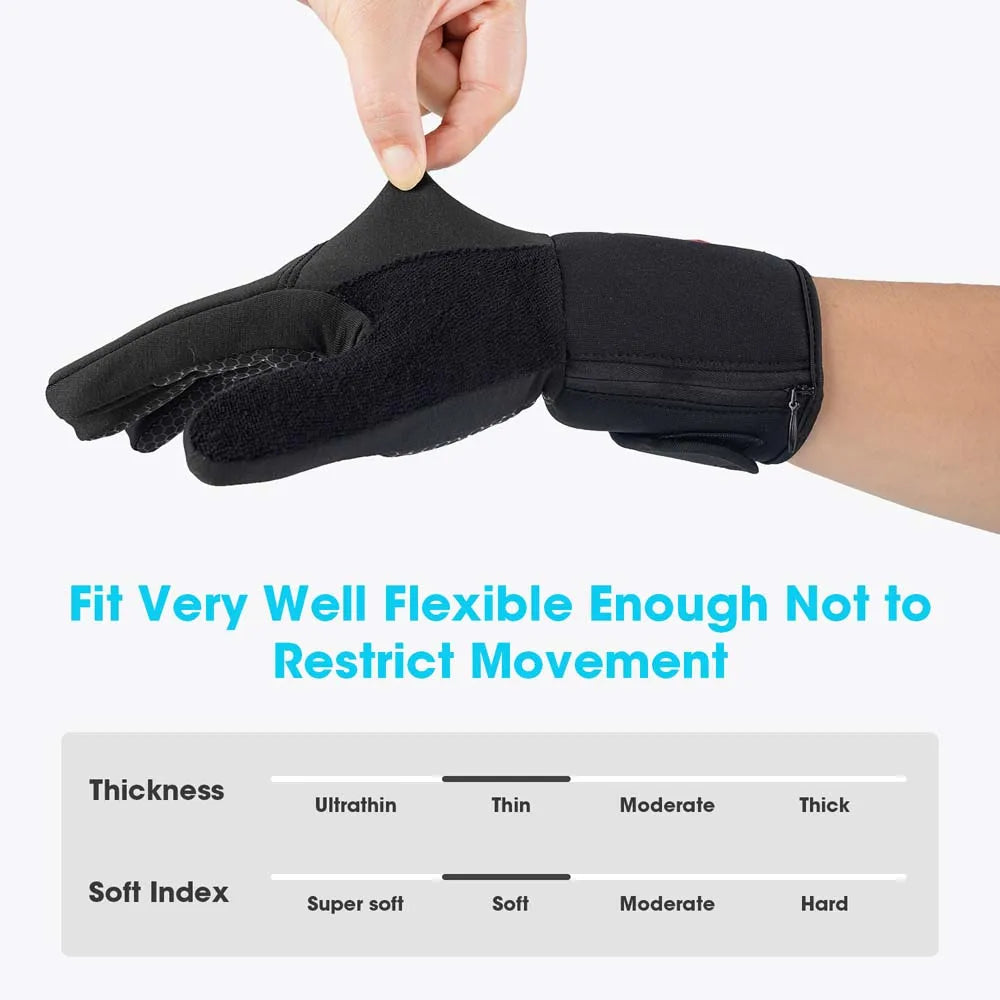 Rechargeable Electric Heated Glove Liners