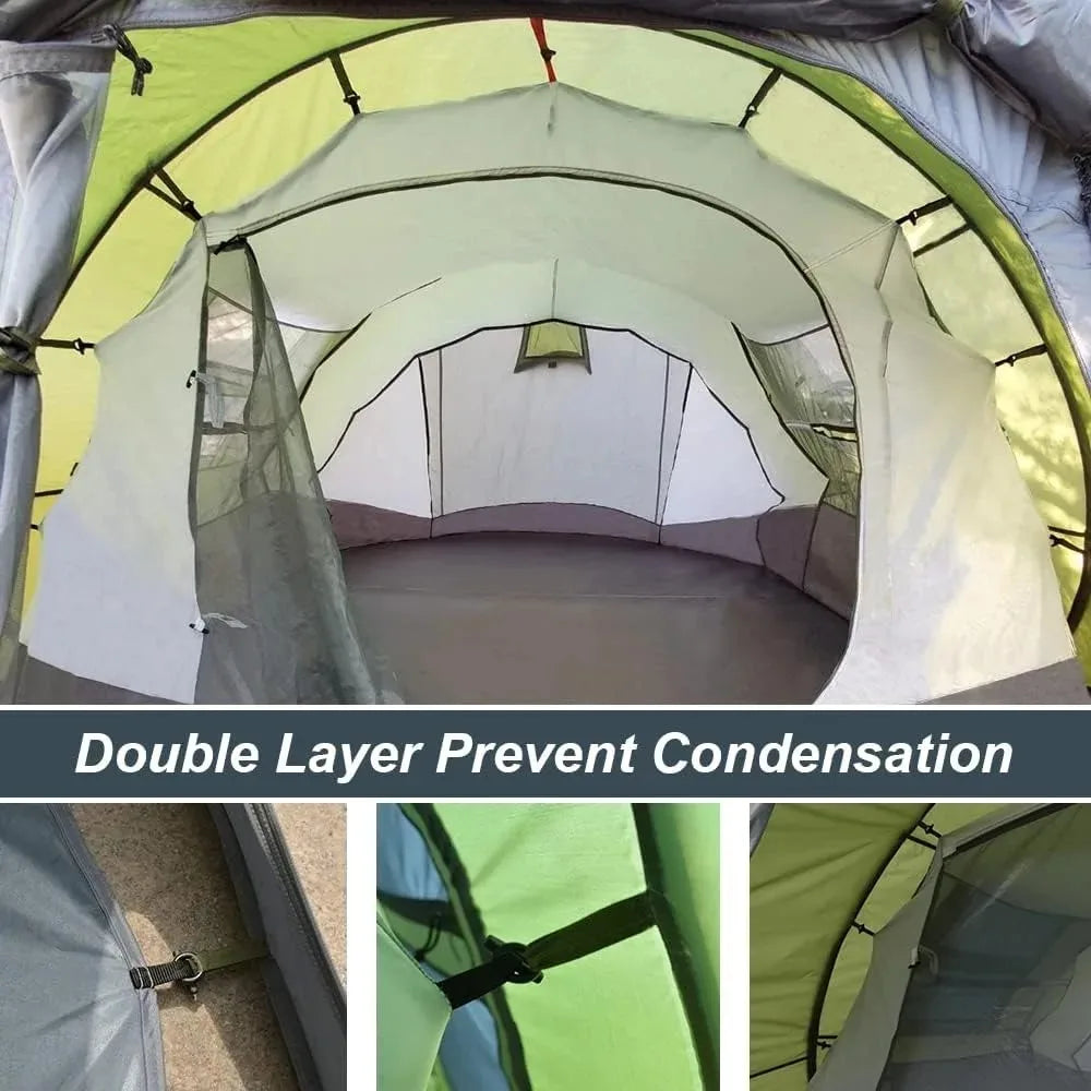 6 Person Easy Pop Up Tents for Camping