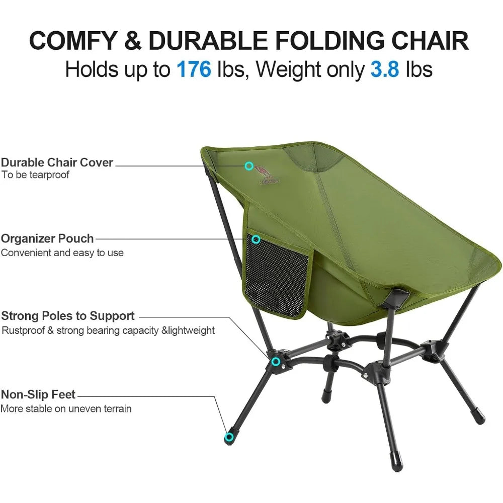 CAMEL CROWN Folding Camping Chair