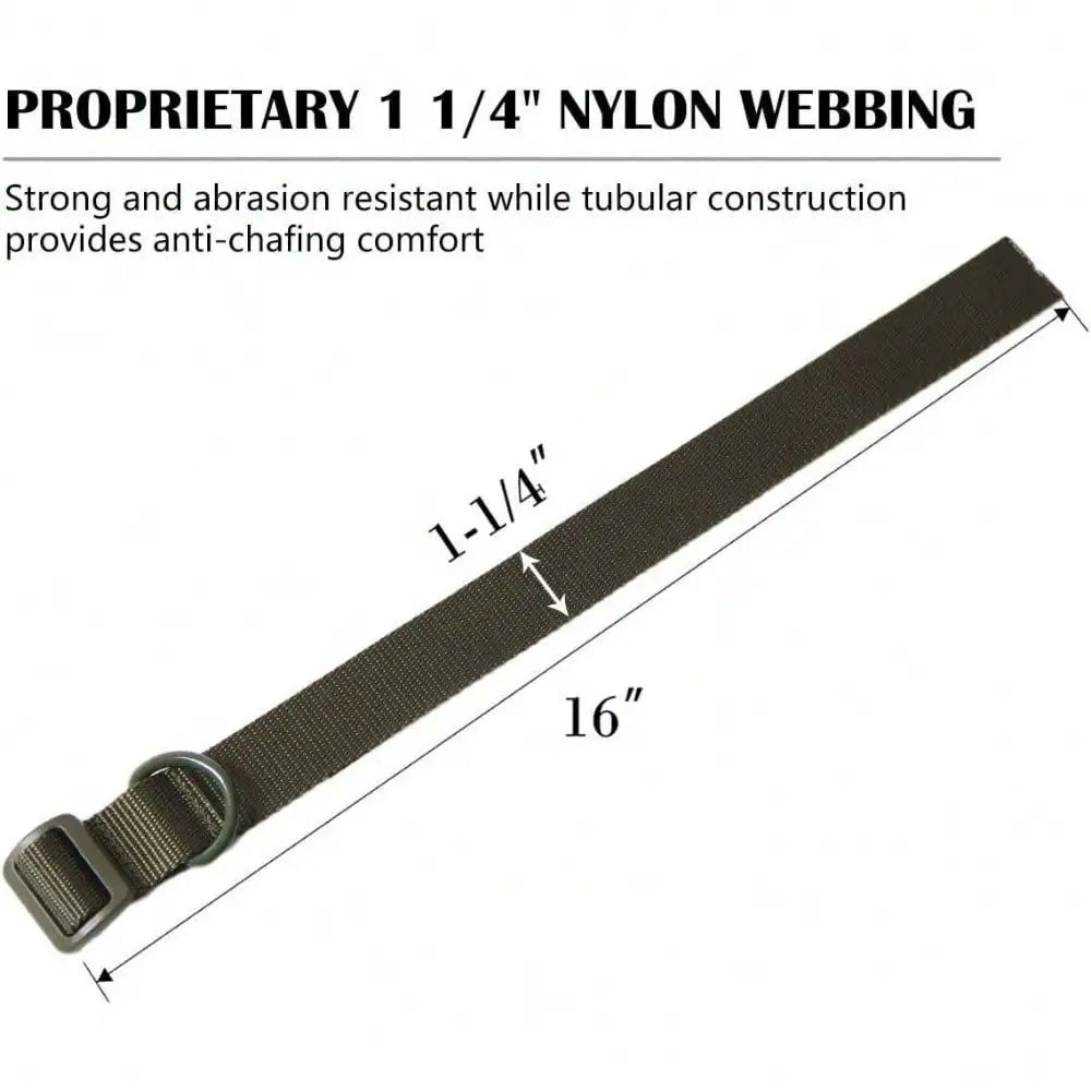 1Pcs Adjustable Rifle Gun Sling 1.25" Nylon Strap With D Ring Loop