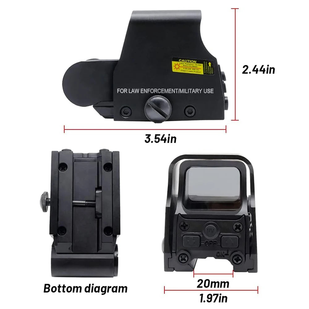 553 Holographic Sight Red Dot Sight Green Red Dot Sight Optics Reflex