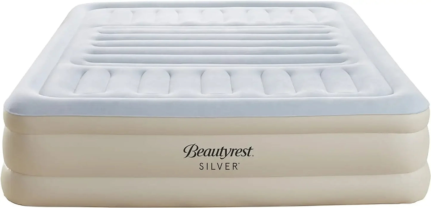 Beautyrest-Supreme Air Bed Mattress with Built-in Pump and Lumbar Support, 18 "King