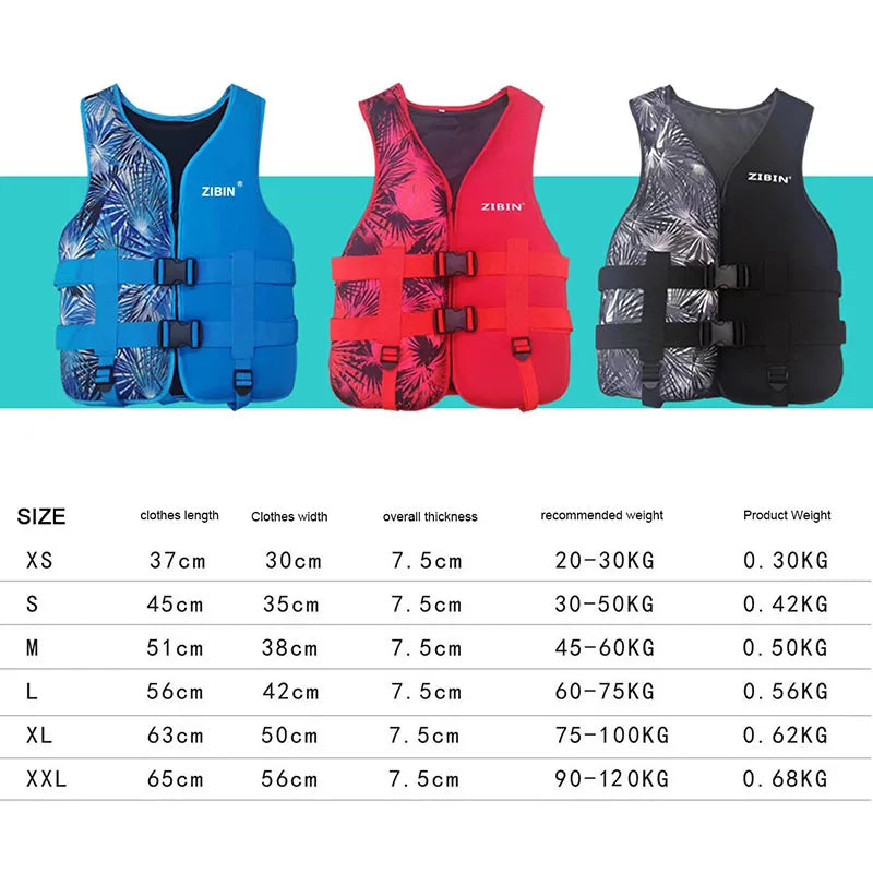 Oulylan Rafting Neoprene Life Jacket