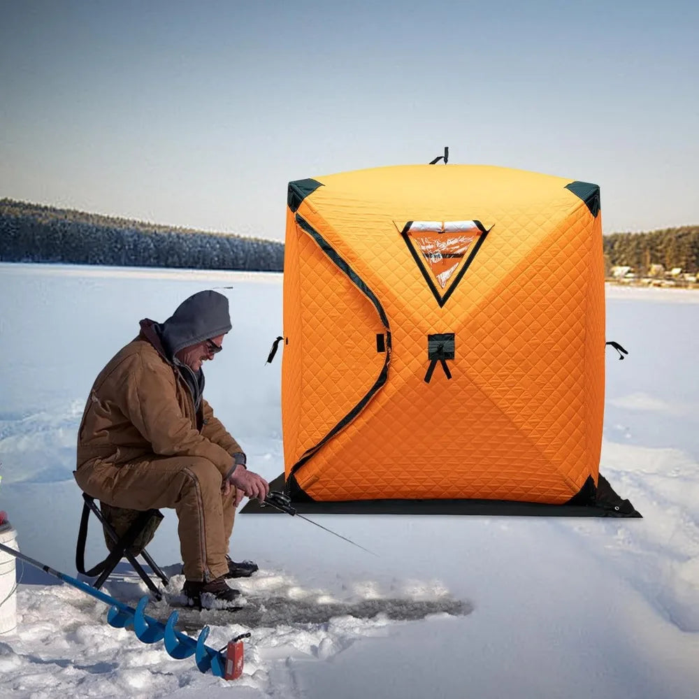 Ice Fishing Tent 145 X 145 X 165 Cm Ultra-lightweight for Camping Hiking Fishing Surfing Outdoor Adventure