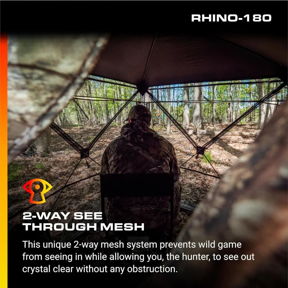 3 Person See Through Hunting Ground Blind