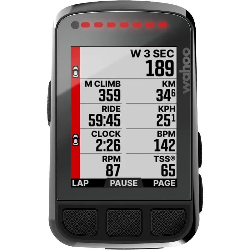 Wahoo ELEMNT Bolt V2 GPS Cycling/Bike Computer Bundle