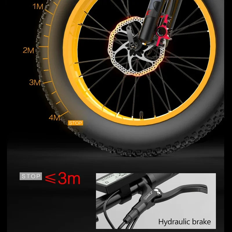 LANKELEISI X3000PLUS Electric Bike