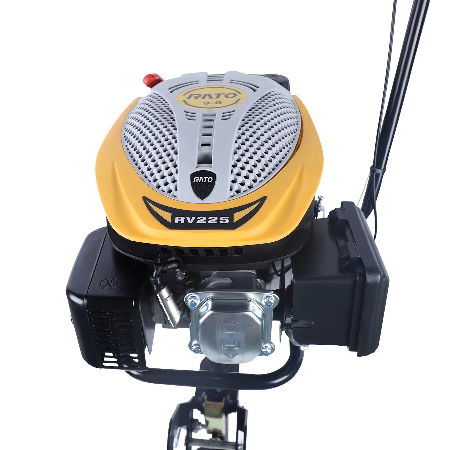 225cc 4-Stroke Outboard Boat Motor Fishing Boat Engine, 9HP Heavy Duty Shaft Boat Motor Gas Powered Marine Engine