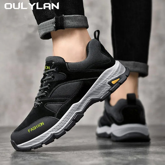 Climbing Shoes Breathable Men Casual Shoes Comfortable Walking Shoes Non-Slip Outdoors Hiking Shoes Fashion Men's Shoes