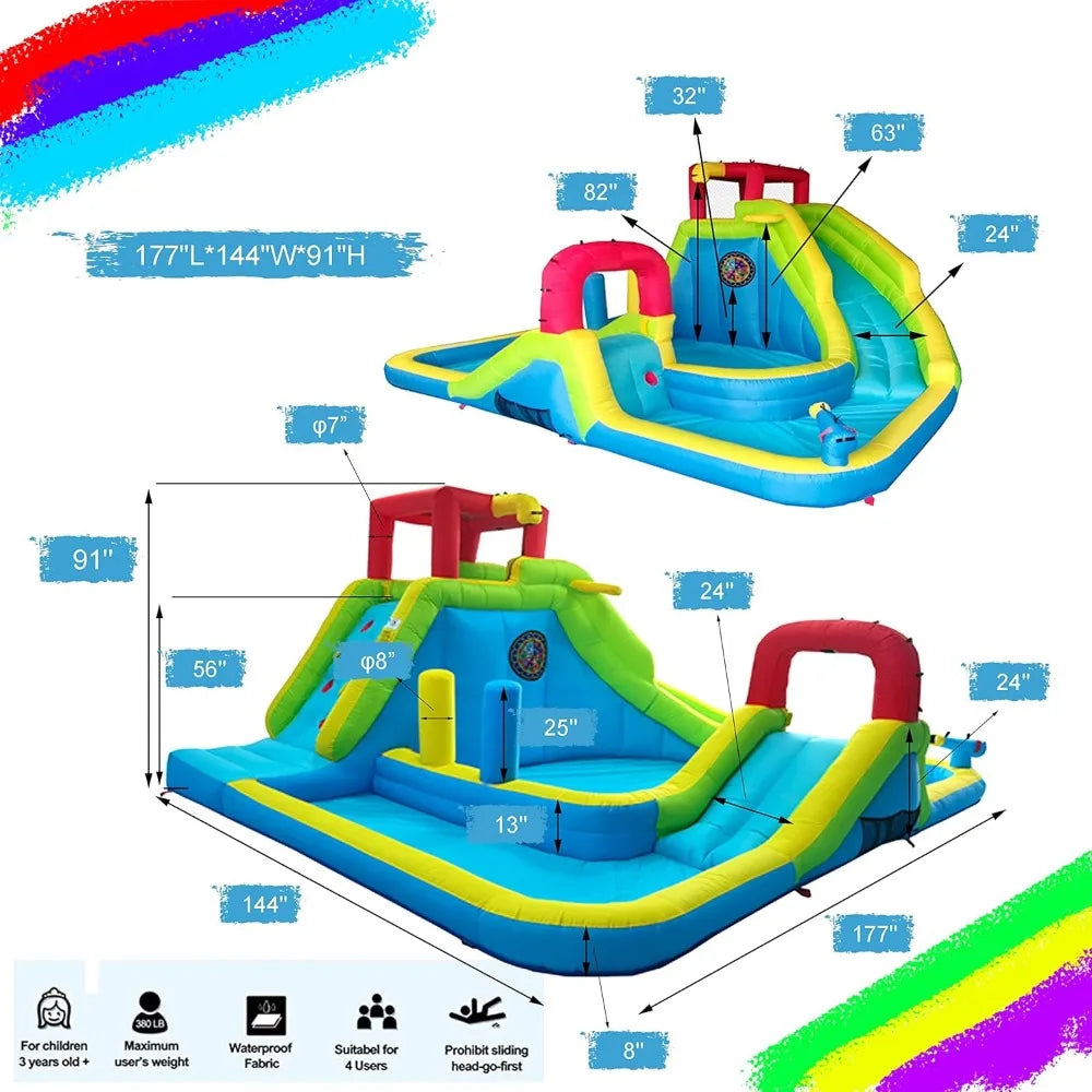 Inflatable Water Slide Park