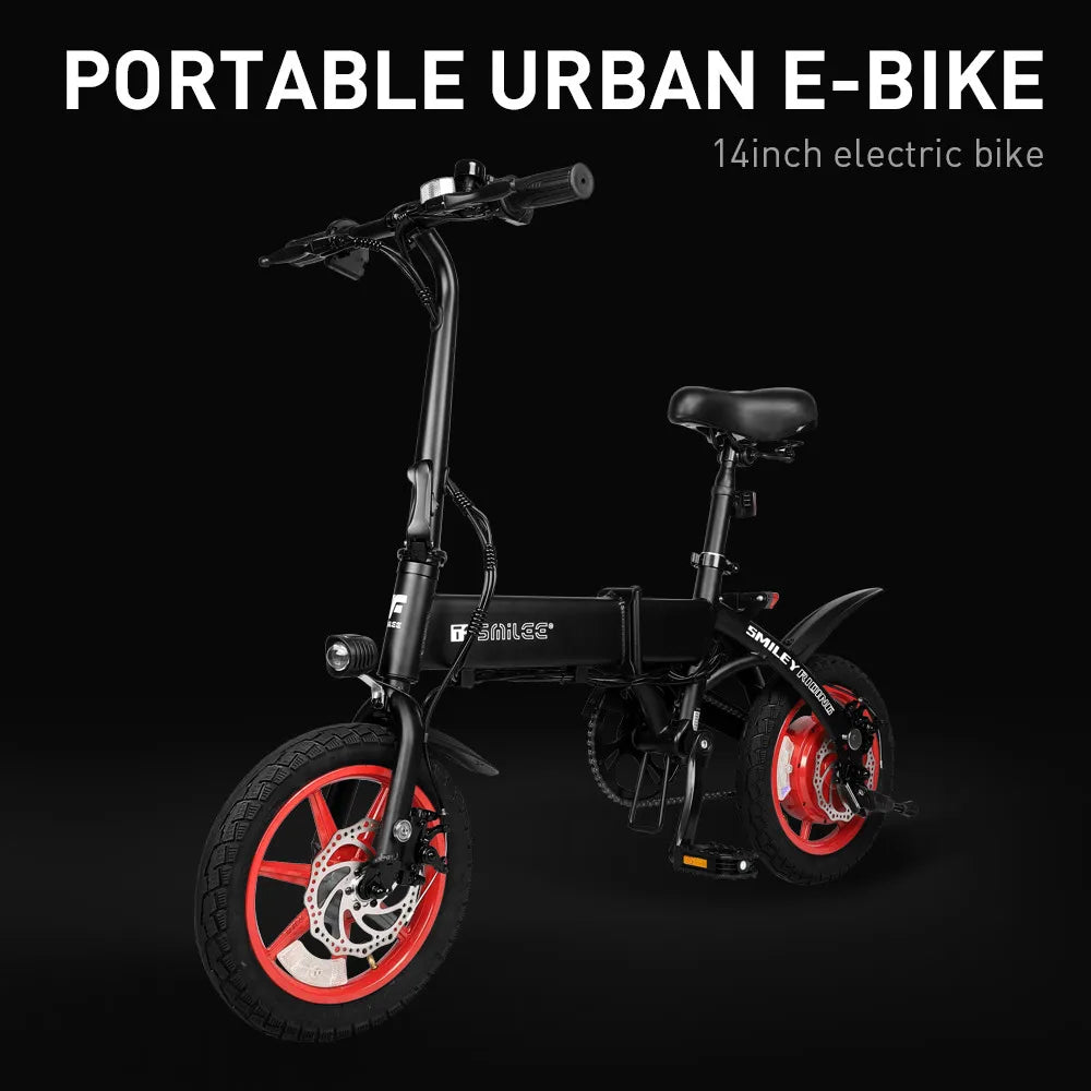 S7 Electric Bike US Stock 350W 14Inch 36V 6Ah Battery Up to 25km/h