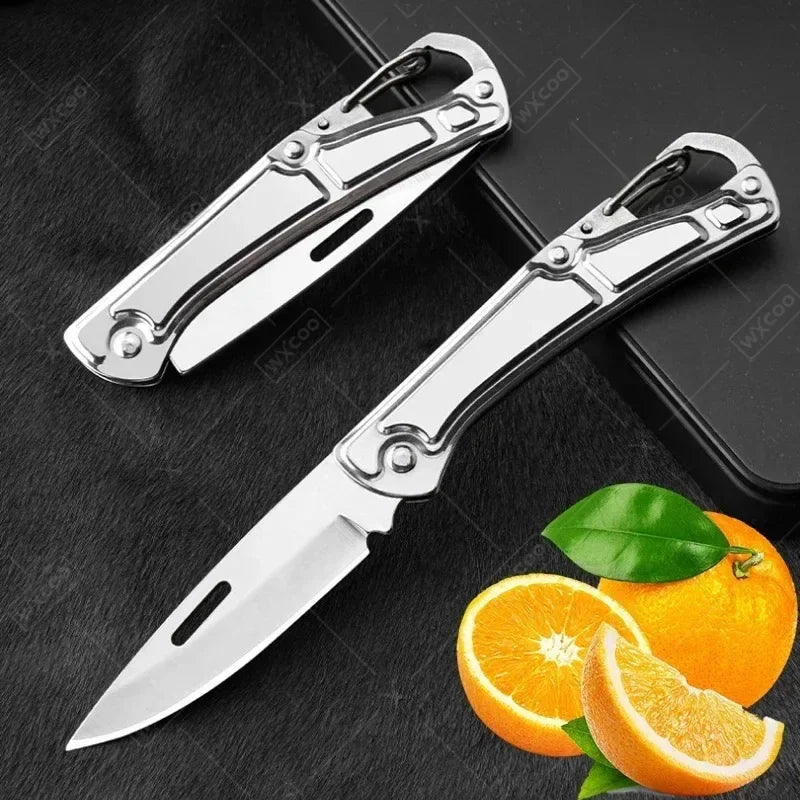 12PCS Stainless Steel Folding Knife Camping Knife