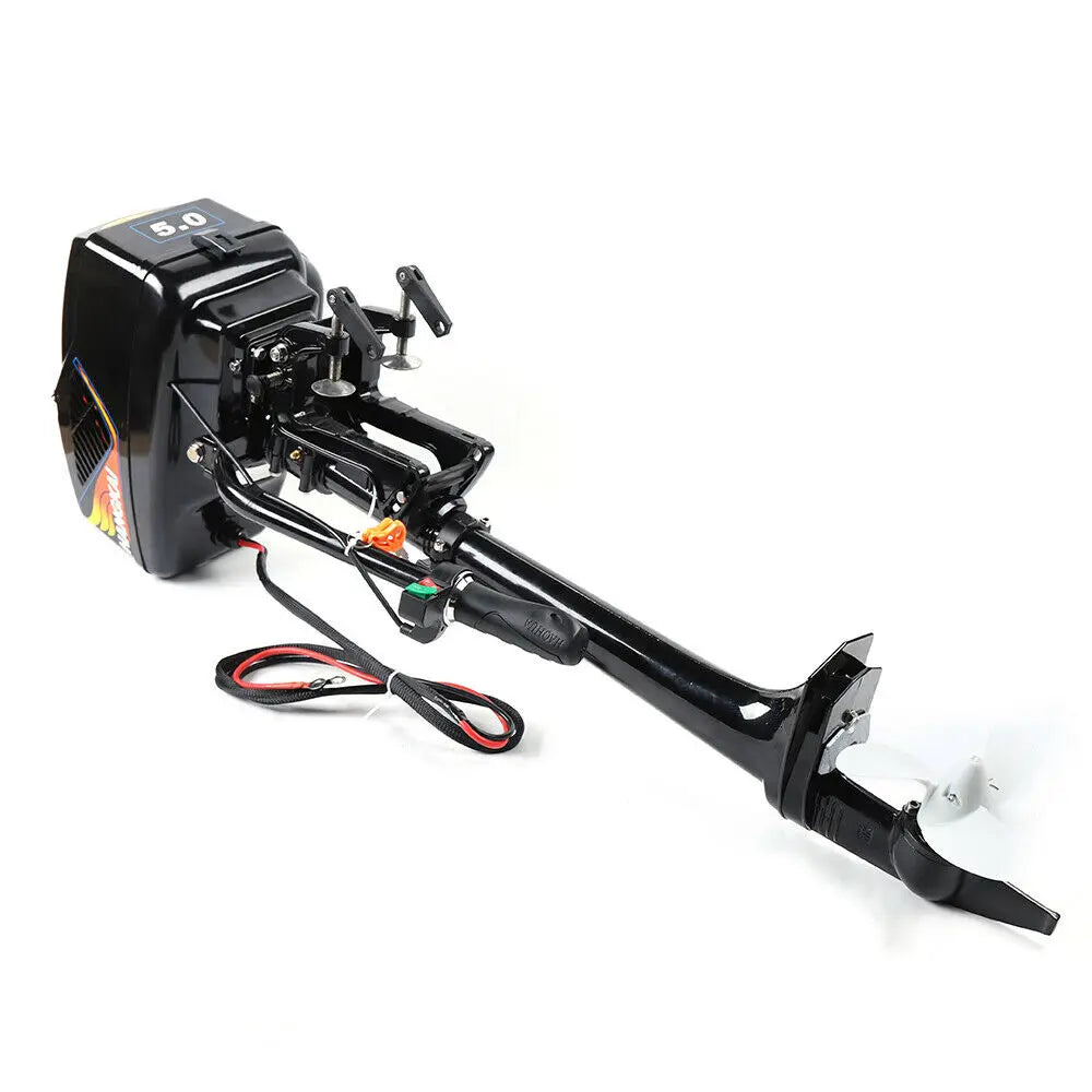 48V 1.2KW  5.0HP Heavy Duty Electric Outboard Motor Long Shaft Fishing Boat Engine