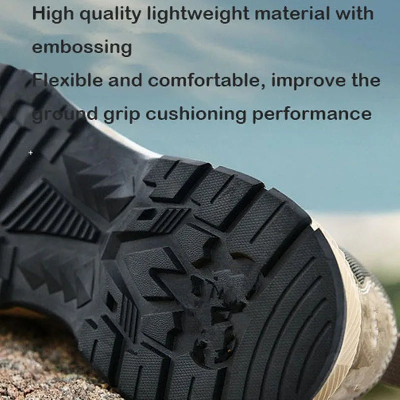 Climbing Shoes Breathable Men Casual Shoes Comfortable Walking Shoes Non-Slip Outdoors Hiking Shoes Fashion Men's Shoes