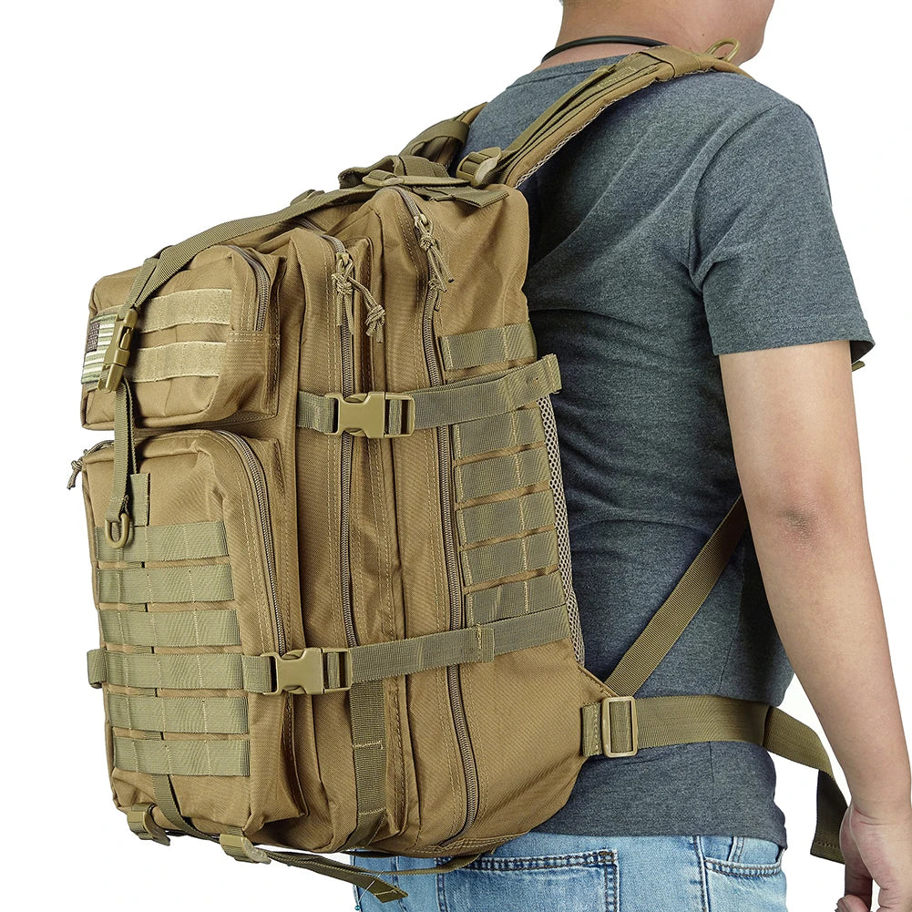 50L Large Capacity Man  Tactical Backpacks