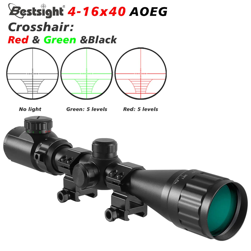 4-16X40 AOE Optics Hunting Riflescope