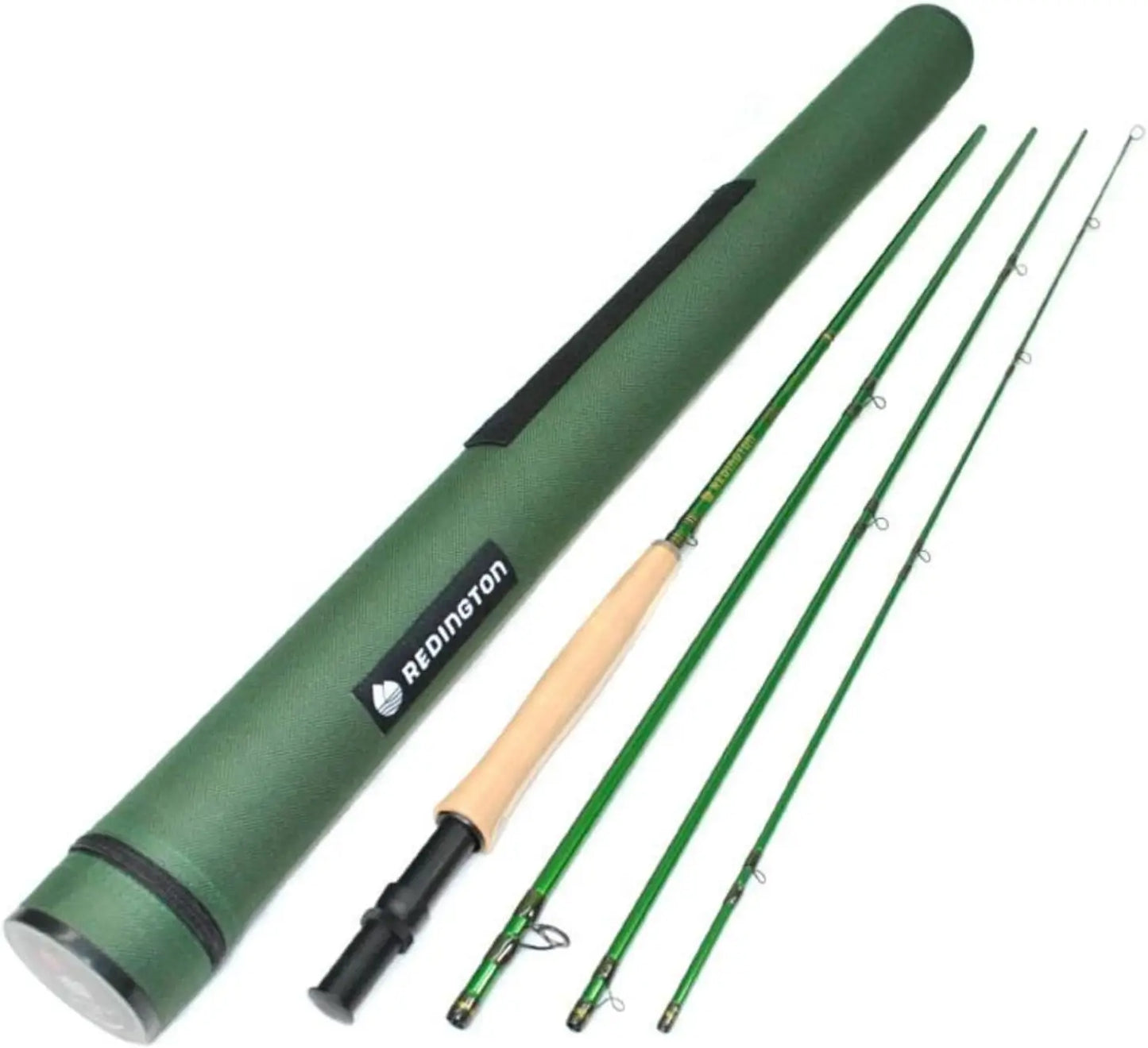 Crux Fly Fishing Rod with Tube, Line Speed Taper, Angled Key Grip, 4 Pieces