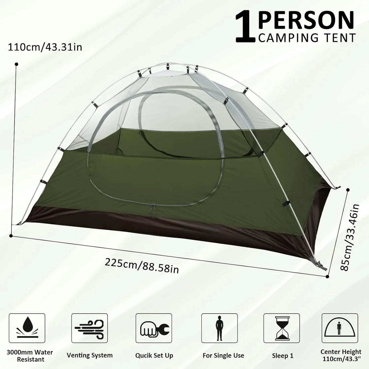 Bessport Camping Tent