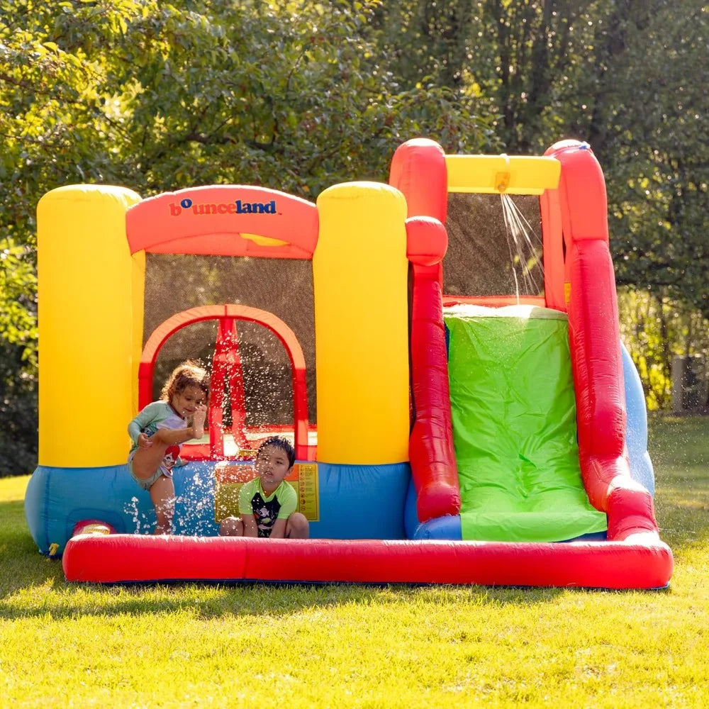 Bounceland Jump and Splash Adventure Bounce House or Water Slide All in one