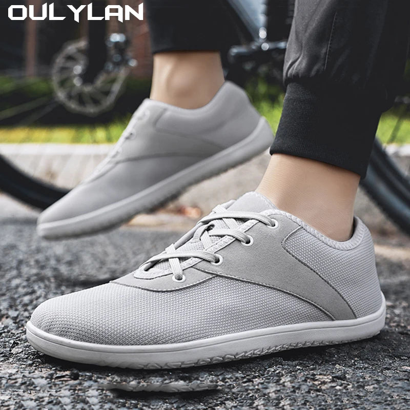 Unisex Wide Barefoot Shoes for Men Women Outdoor Trail Running Minimalist Walking Shoes Lightweight and Breathable Sneakers