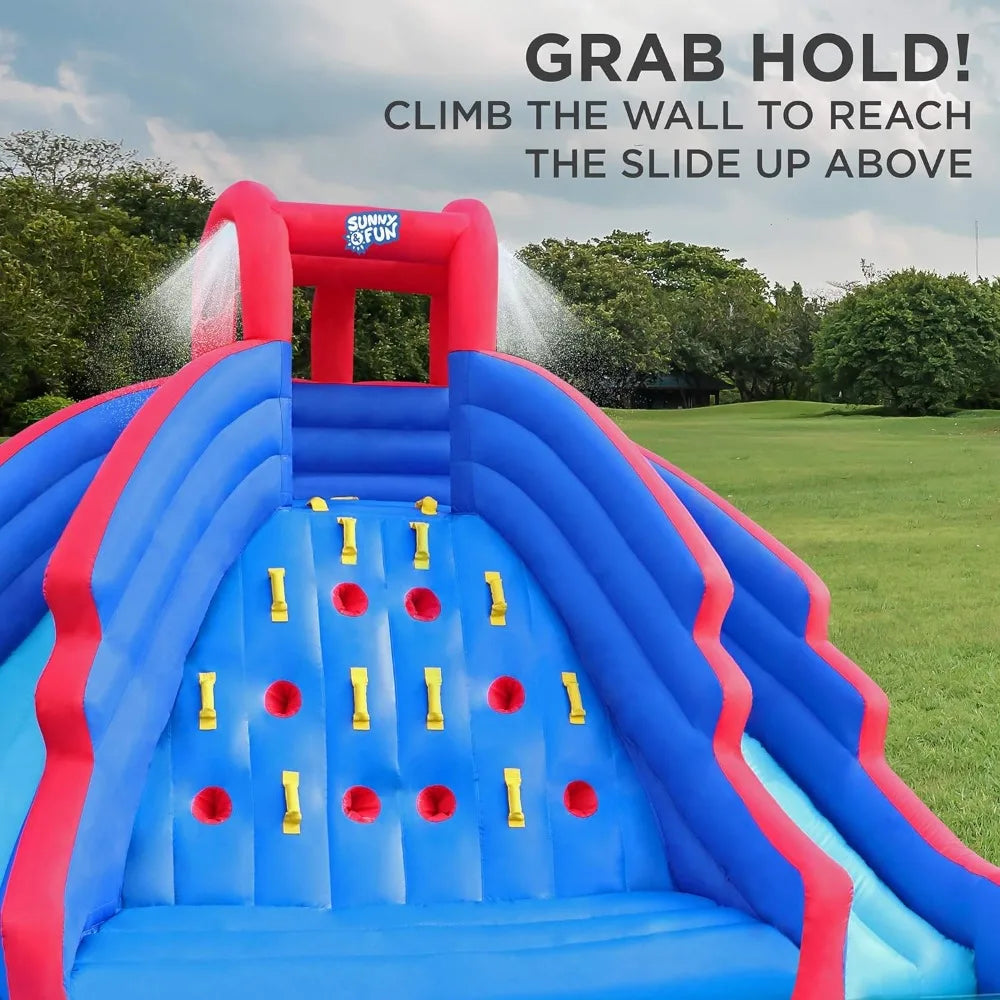 Ultra Climber Inflatable Water Slide Park